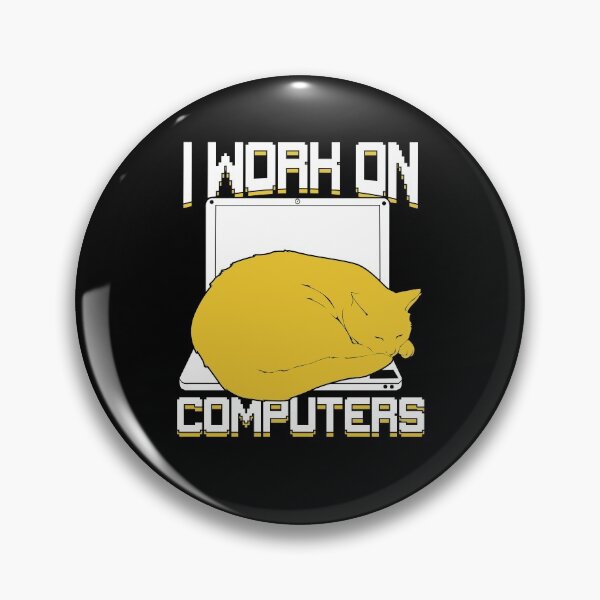 Artikelvorschau, Ich arbeite an Computern Cat Design entworfen und verkauft von Marcid95.