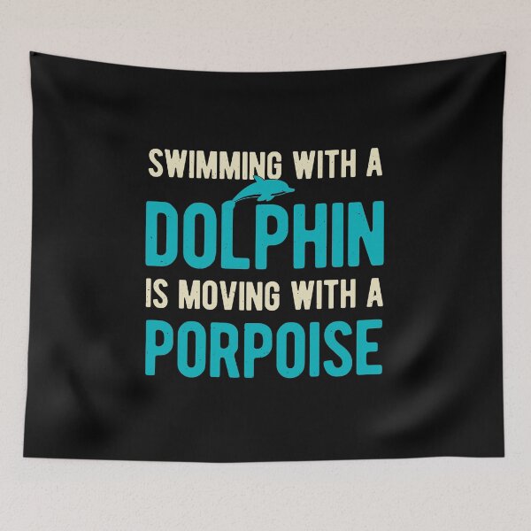 Item preview, Funny Dolphin designed and sold by artworkbyrihen.
