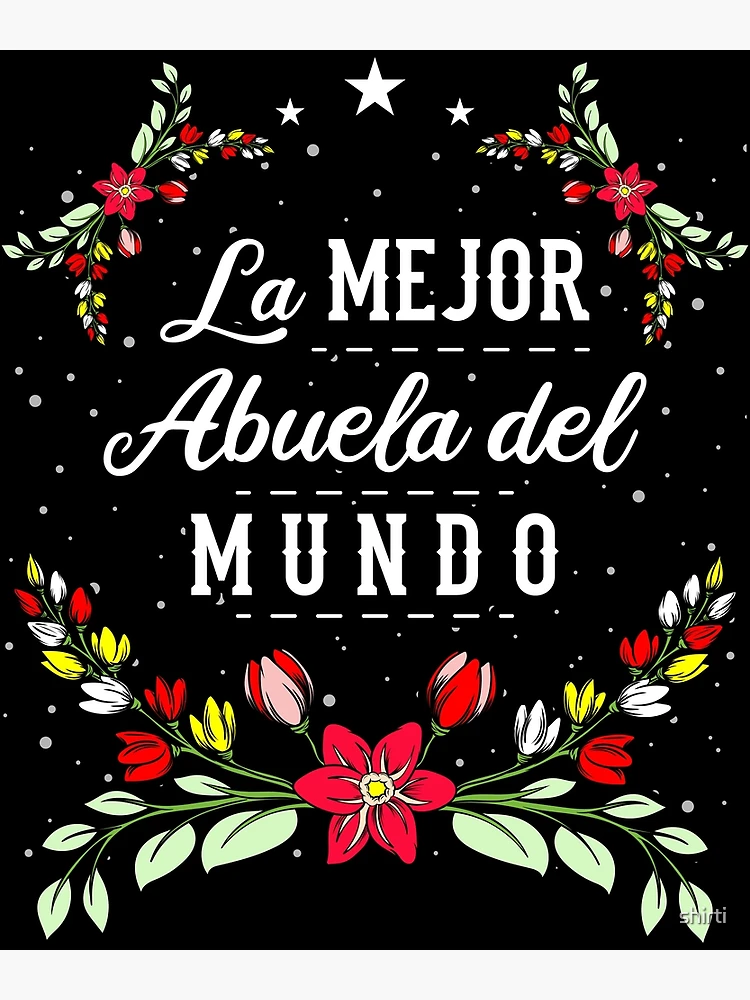 La Mejor Abuela Del Mundo Mug, Personalized Mother Gift, Spanish New Madre, Mexican  Mom, Grandma Mug, Mothers Day Gift, Christmas Mug 