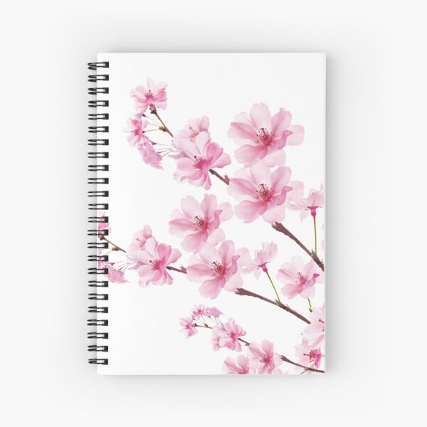 Sakura Cherry Blossom Spiral Notebook