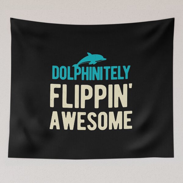 Item preview, Funny Dolphin designed and sold by artworkbyrihen.