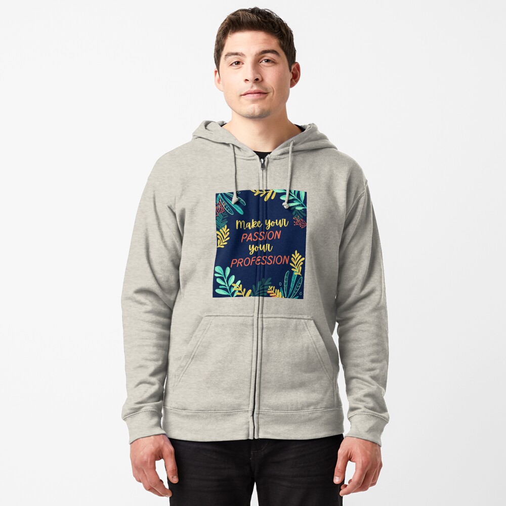 Item preview, Zipped Hoodie designed and sold by DesignsbyEH.