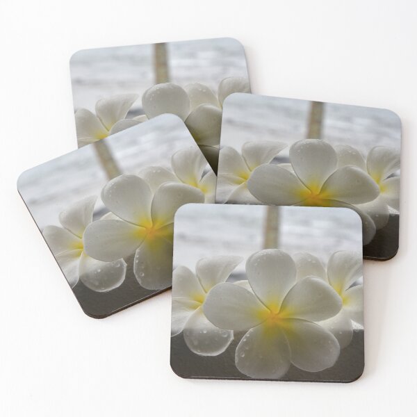 Item preview, White plumeria designed and sold by PhotogDeb.