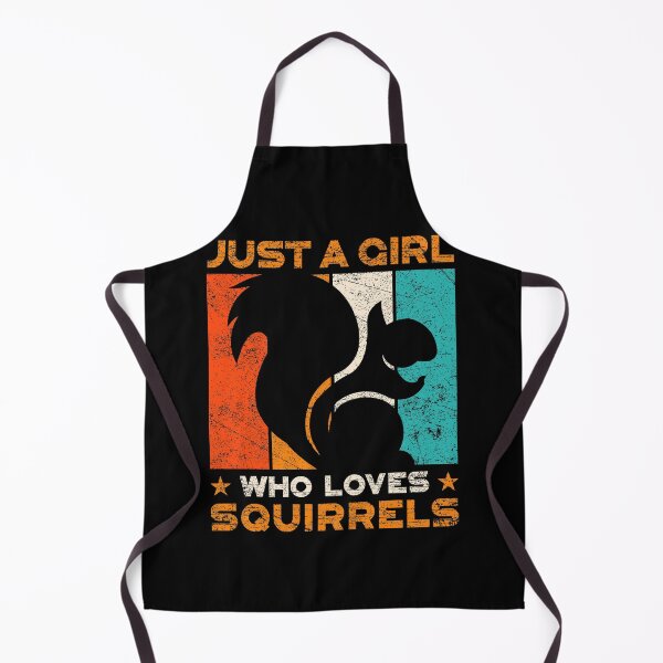 Item preview, Just a Girl Who Loves Squirrels Rodent Nuts Tree Squirrel Ground Squirrels Rodent Jungle Teeth Nut Collectio designed and sold by shirti.