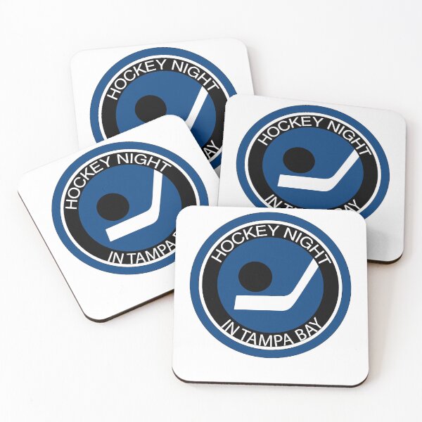Item preview, Hockey Night In Tampa Bay logo. Funny Father's Day gift. Vintage Canadian Canada. Lighting Bolt parody ice puck design. designed and sold by GTOATlogos.