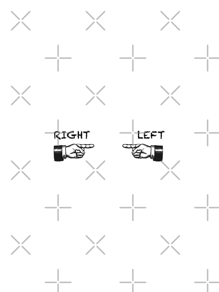Thumbnail 4 of 4, iPhone Case, LEFT RIGHT designed and sold by PebblesPrint.