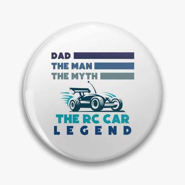 Item preview, Dad the man the myth the rc car legend, blue text, rc car racing games competition, remote control cars lover designed and sold by SGS-.