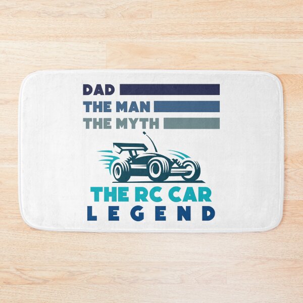 Item preview, Dad the man the myth the rc car legend, blue text, rc car racing games competition, remote control cars lover designed and sold by SGS-.