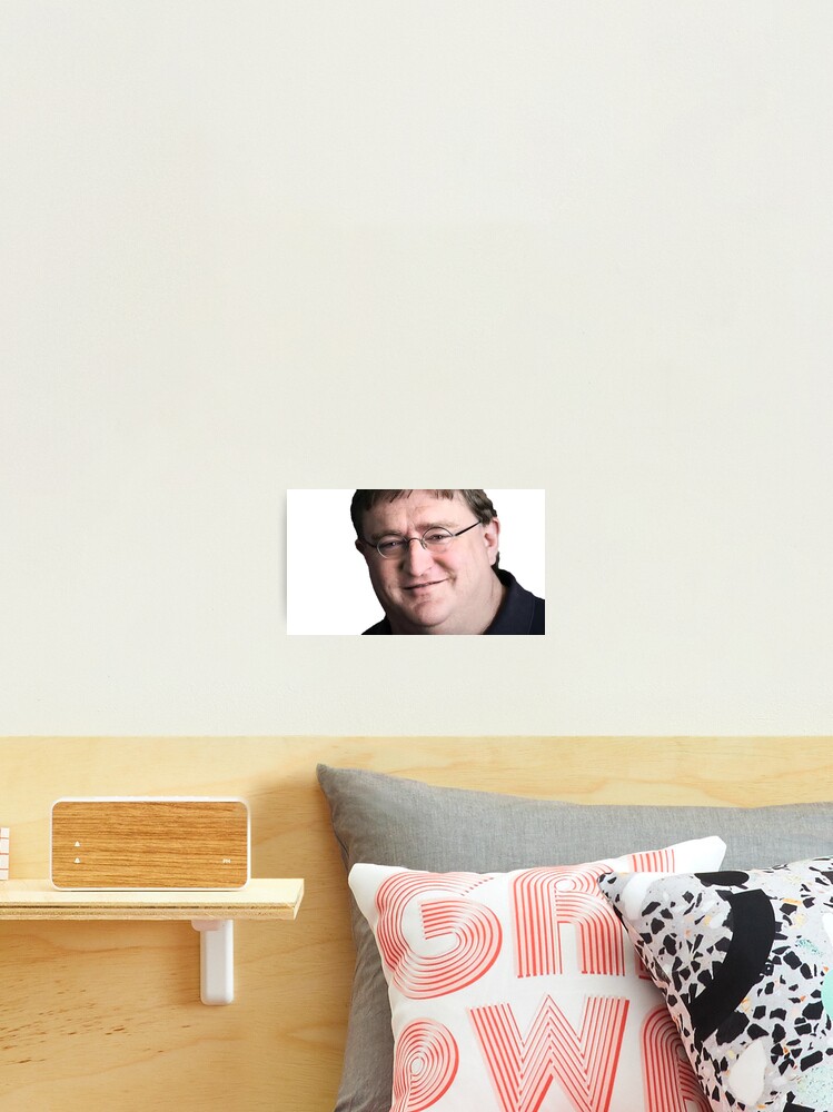 Gaben - Gabe Newell Meme Photographic Print for Sale by KiyomiShop