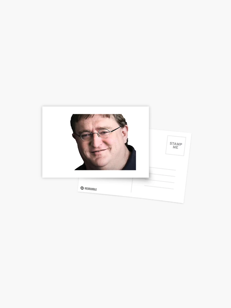 Gaben - Gabe Newell Meme Postcard for Sale by KiyomiShop