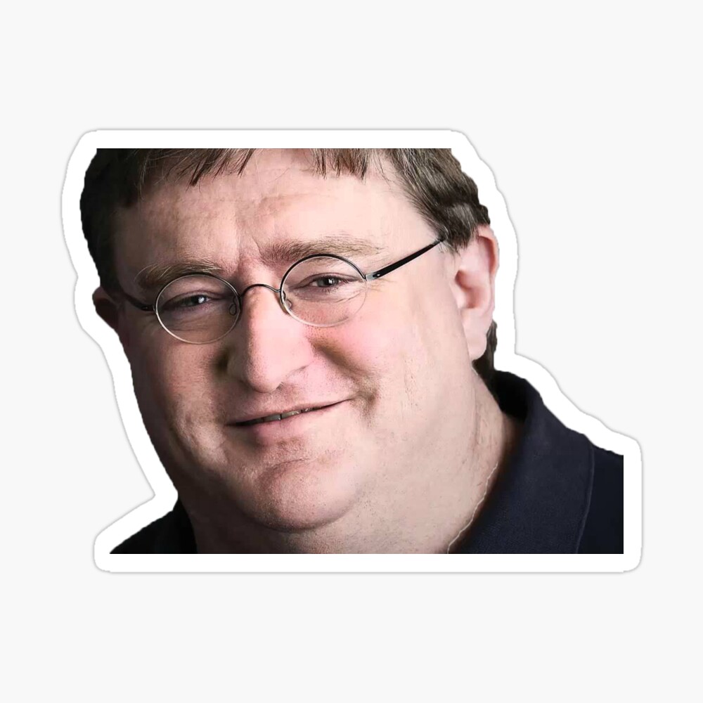 Gaben - Gabe Newell Meme Postcard for Sale by KiyomiShop