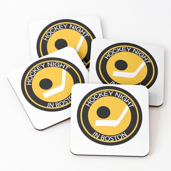 Item preview, Hockey Night In Boston logo. Funny Father's Day gift. Vintage Canadian Canada. Bruins parody ice puck design. designed and sold by GTOATlogos.