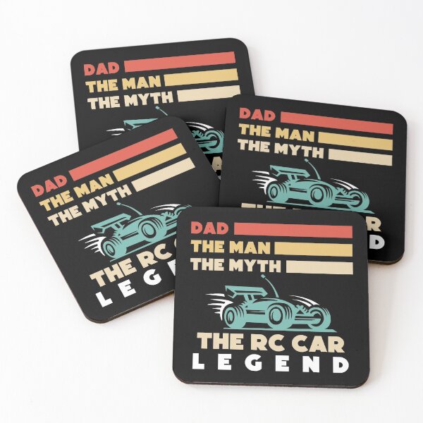 Item preview, Dad the man the myth the rc car legend, vintage, rc car racing games competition, remote control cars lover designed and sold by SGS-.