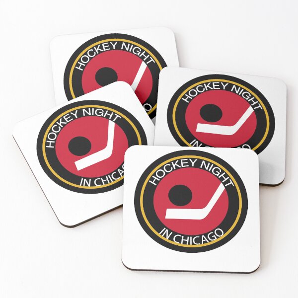 Item preview, Hockey Night In Chicago logo. Funny Father's Day gift. Vintage Canadian Canada. Blackhawks parody ice puck design. designed and sold by GTOATlogos.