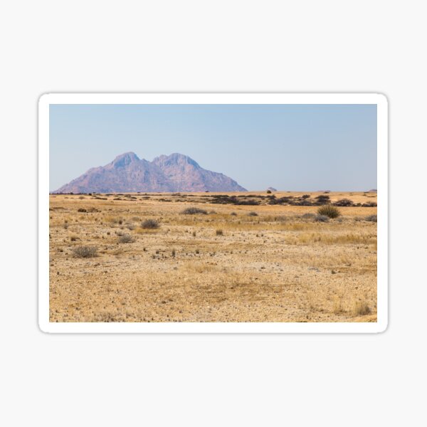 Brandberg in the distance Sticker