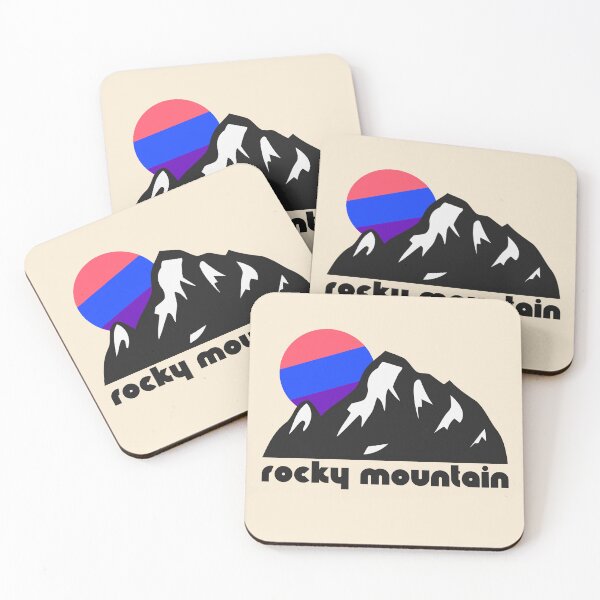 Item preview, Retro Rocky Mountain ))(( Tourist Souvenir National Park Design designed and sold by acquiesce13.
