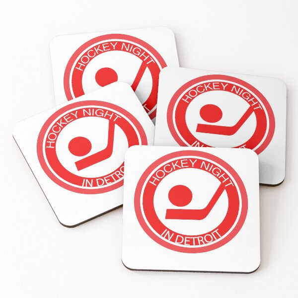 Item preview, Hockey Night In Detroit logo. Funny Father's Day gift. Vintage Canadian Canada. Red Wings parody ice puck design. designed and sold by GTOATlogos.
