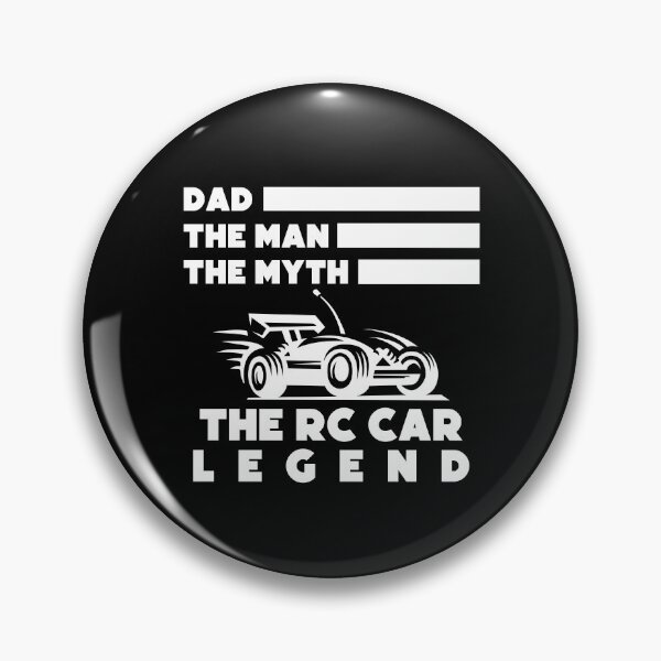Item preview, Dad the man the myth the rc car legend, white, rc car racing games competition, remote control cars lover designed and sold by SGS-.