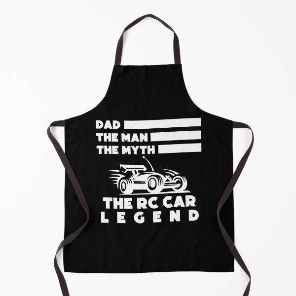 Item preview, Dad the man the myth the rc car legend, white, rc car racing games competition, remote control cars lover designed and sold by SGS-.