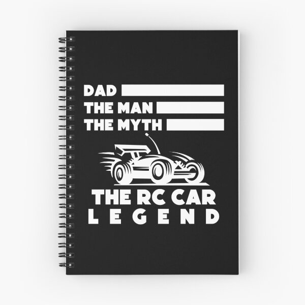 Item preview, Dad the man the myth the rc car legend, white, rc car racing games competition, remote control cars lover designed and sold by SGS-.