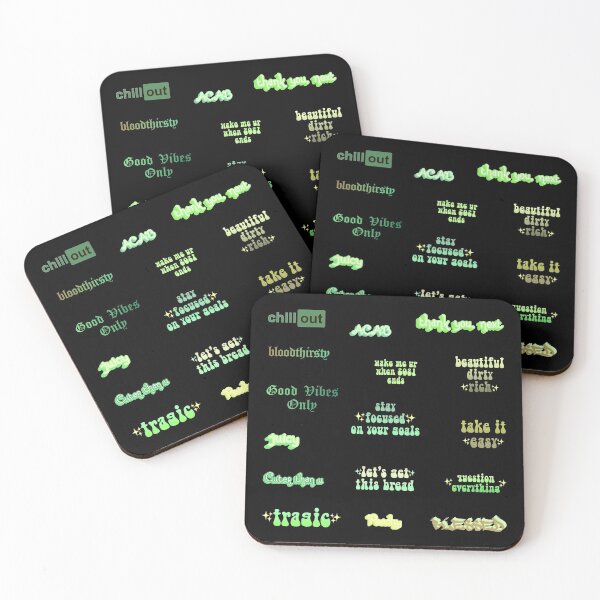 Item preview, Green Funny Meme Text Classic Variety Pack 4 designed and sold by everything4eva.
