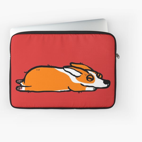 Sleeping Corgi Laptoptasche