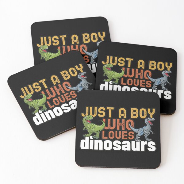 Item preview, Just a Boy who Loves Dinosaurs designed and sold by csoDesign.