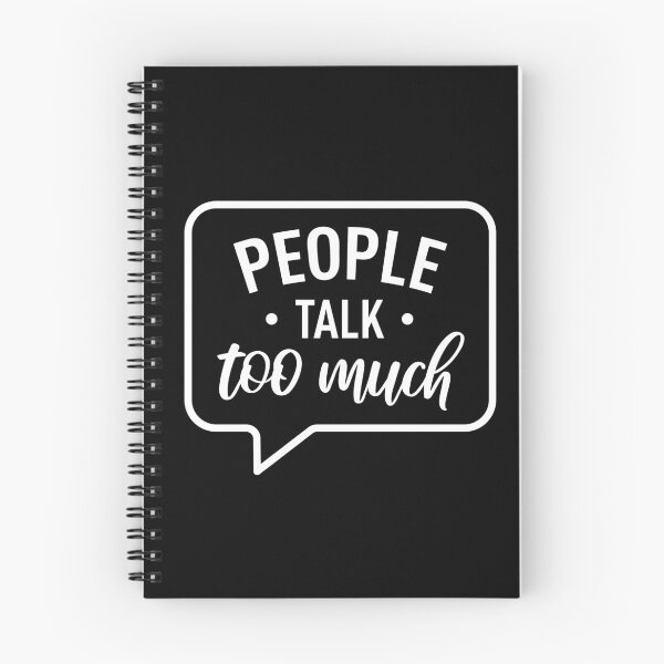 Item preview, People Talk Too Much designed and sold by FilipeFerreira.