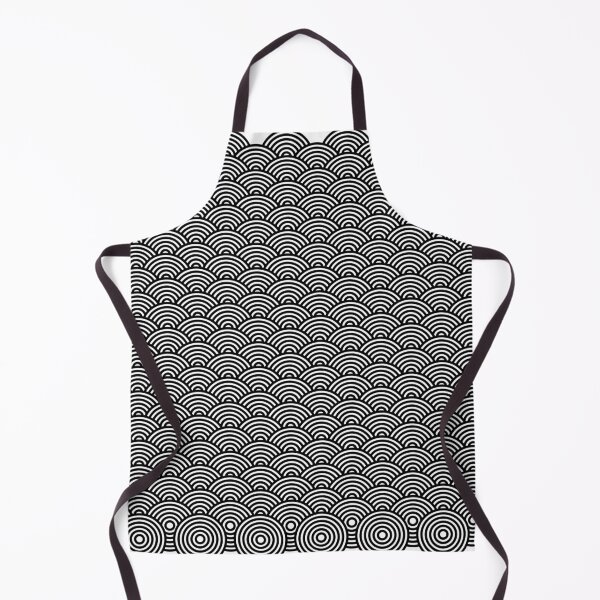 Item preview, Japanese Wave Pattern Black designed and sold by Harry Draws Straws.