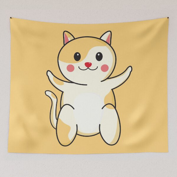 Item preview, Cute Cat With Red Nose designed and sold by Styler Design.