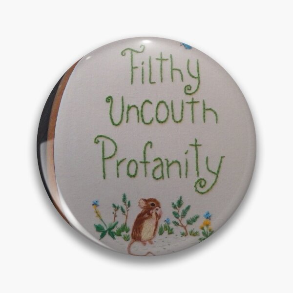 Item preview, Filthy Uncouth profanity designed and sold by MsFledermaus.