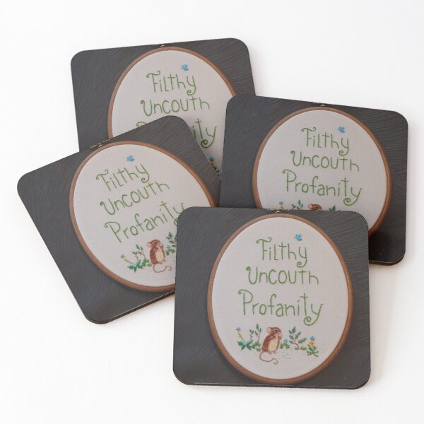 Item preview, Filthy Uncouth profanity designed and sold by MsFledermaus.