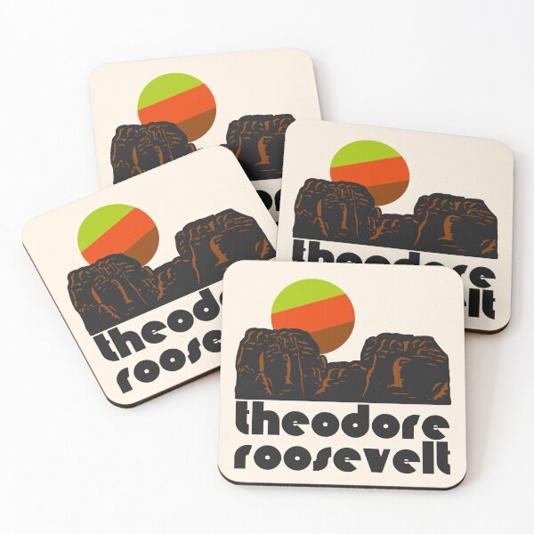 Item preview, Retro Theodore Roosevelt ))(( Tourist Souvenir National Park Design designed and sold by acquiesce13.
