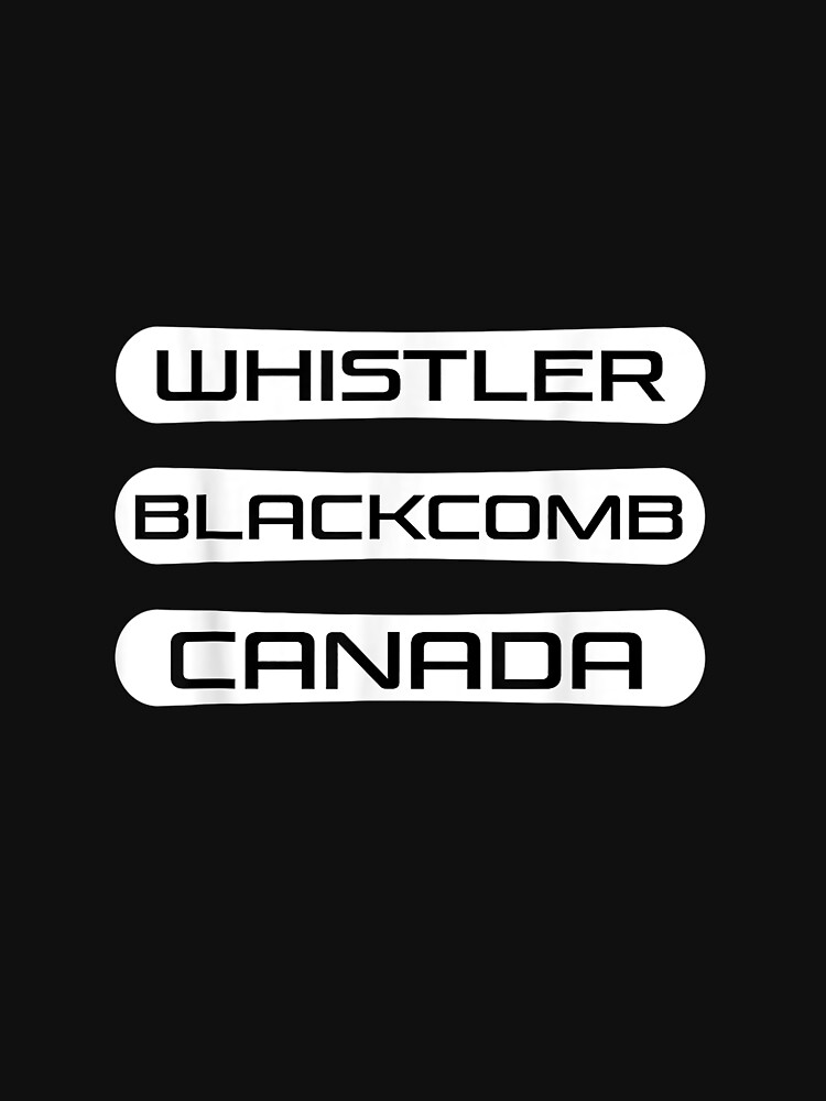 "Whistler BC Canada Snowboarding and Skiing " Pullover Hoodie