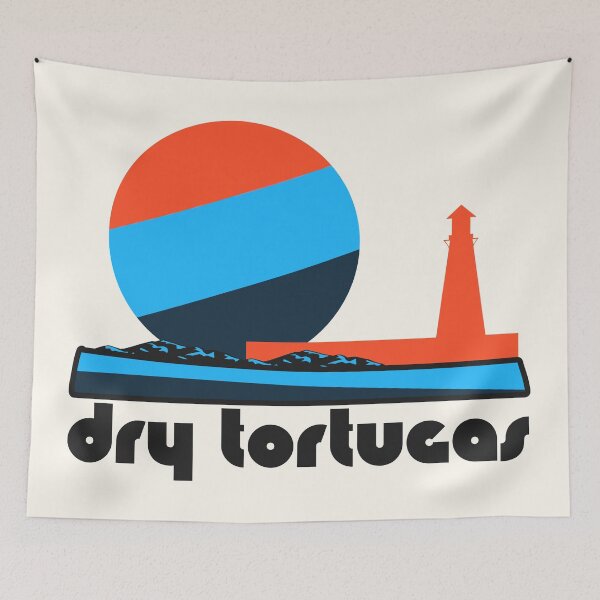 Item preview, Retro Dry Tortugas ))(( Tourist Souvenir National Park Design designed and sold by acquiesce13.