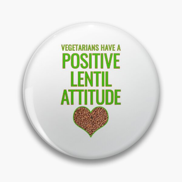 Item preview, Vegetarians have a Positive Lentil Attitude designed and sold by harrizon.