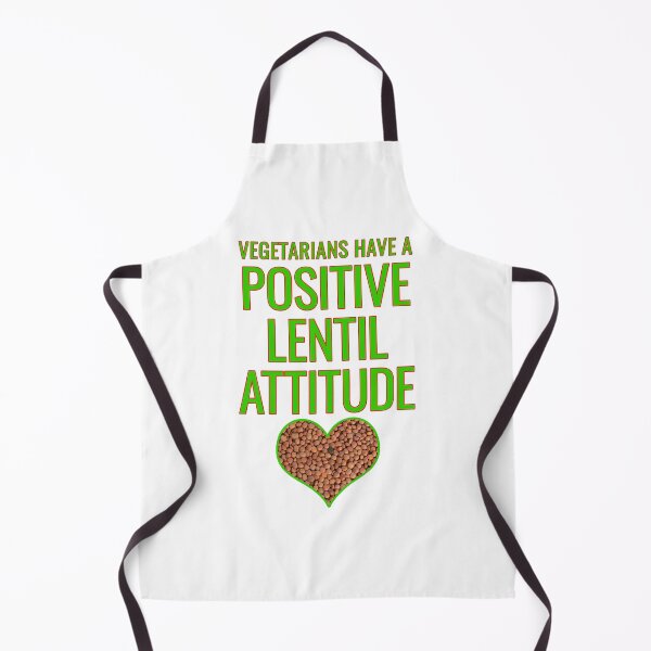 Item preview, Vegetarians have a Positive Lentil Attitude designed and sold by harrizon.