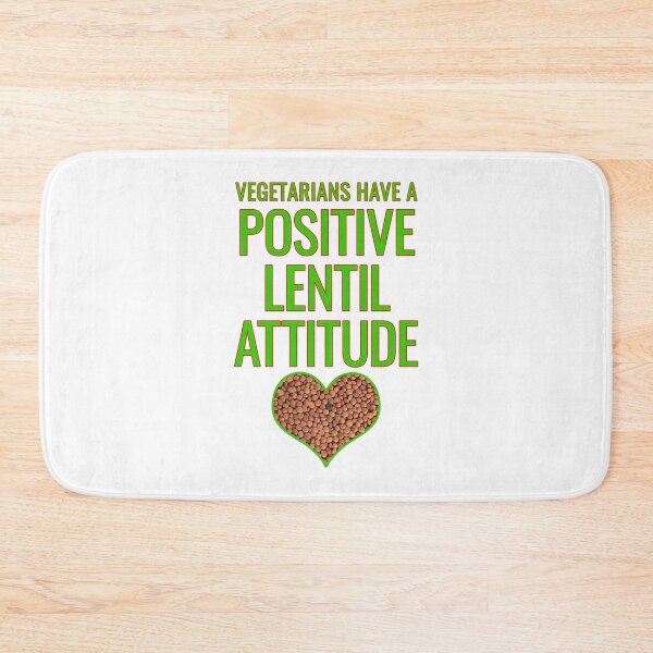 Item preview, Vegetarians have a Positive Lentil Attitude designed and sold by harrizon.