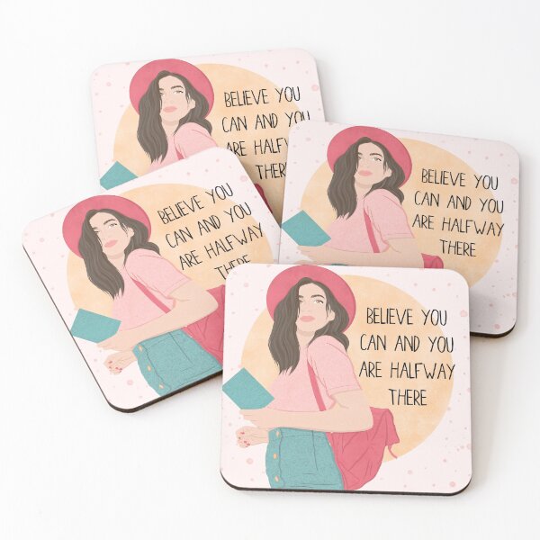 Item preview, Believe You Can And You Are Halfway There designed and sold by thecutefeminist.