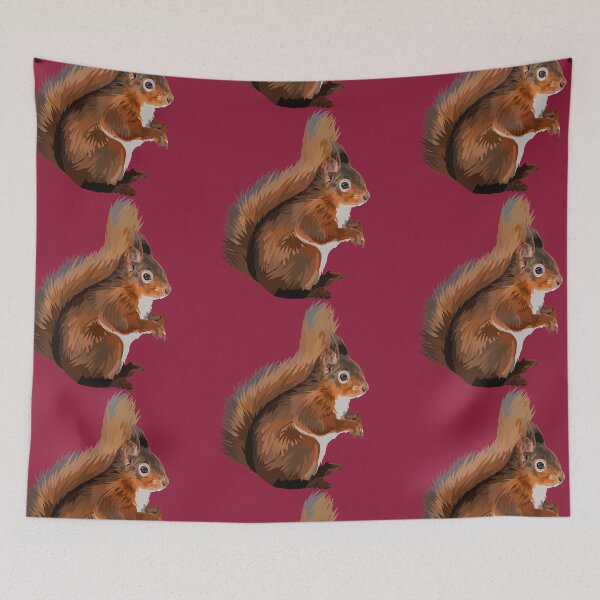 Item preview, Full Curious red squirrel  designed and sold by Sally-Scribbles.