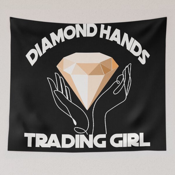Item preview, Diamond hands Trading girl designed and sold by La Loca.