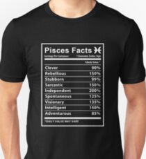 Pisces - Pisces Facts Unisex T-Shirt