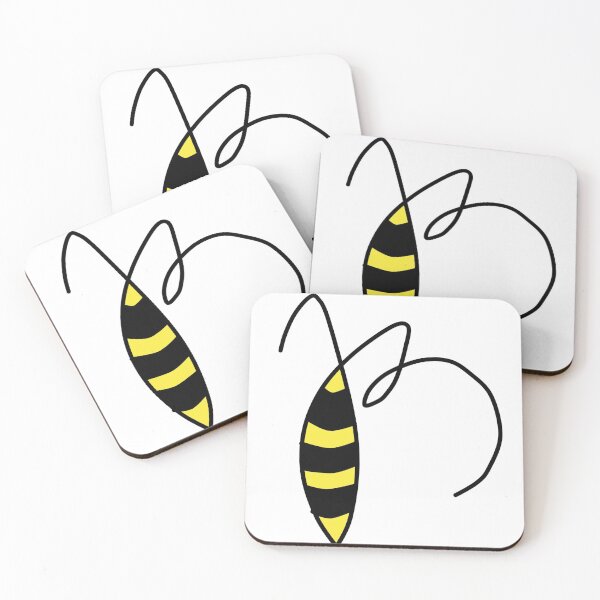 Item preview, Logo bee & bee art designed and sold by Stickers  Designer.
