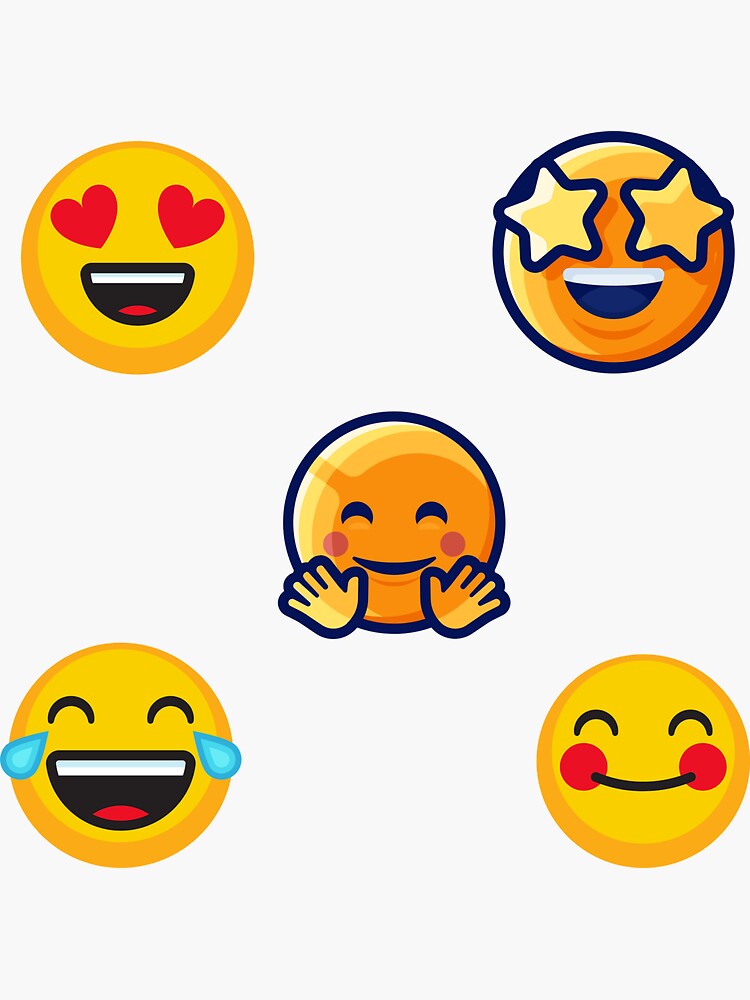 "EMOJI STICKER PACK" Sticker by sanchidora26 Redbubble