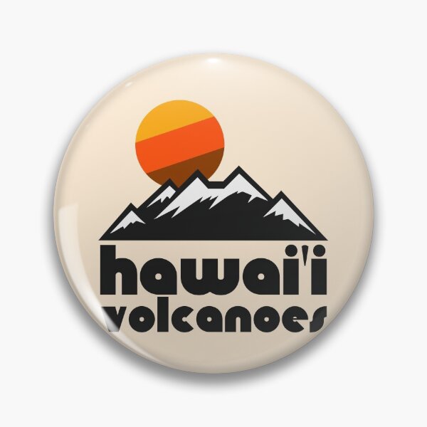 Item preview, Retro Hawaii Volcanoes ))(( Tourist Souvenir National Park Design designed and sold by acquiesce13.