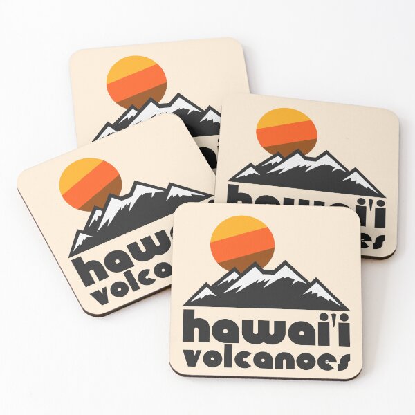 Item preview, Retro Hawaii Volcanoes ))(( Tourist Souvenir National Park Design designed and sold by acquiesce13.