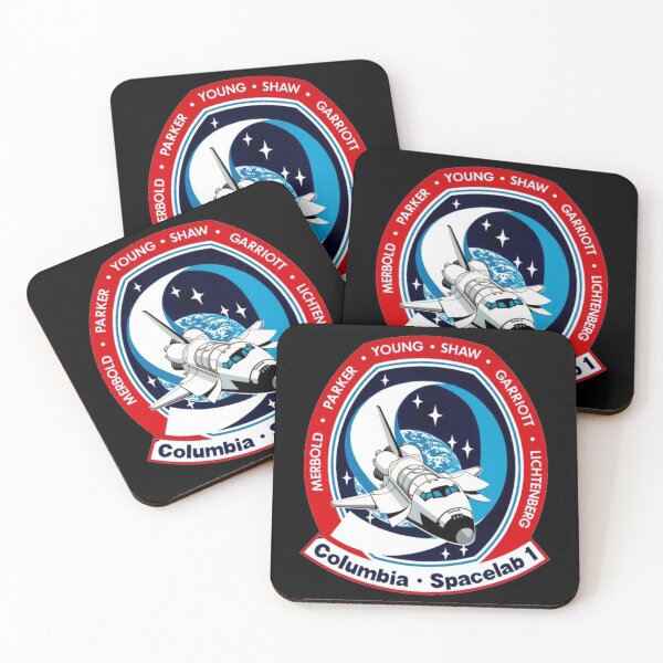 Item preview, STS-9 Patch Insignia NASA Retro Style Vintage Emblem designed and sold by kawrdesigns.