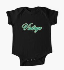 Cool vintage green One Piece - Short Sleeve