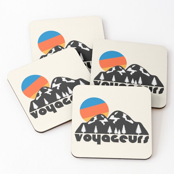 Item preview, Retro Voyageurs ))(( Tourist Souvenir National Park Design designed and sold by acquiesce13.