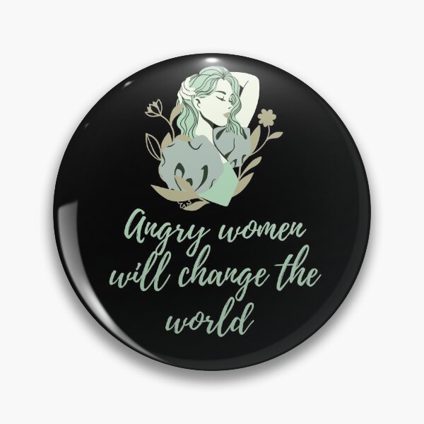 Item preview, Angry women will change the world - women empowerment theme gifts  designed and sold by RebelliousRosee.